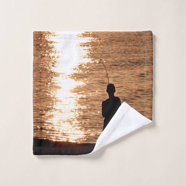 Pesca al atardecer (Toallita)