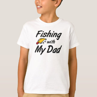 Pesca con camisetas de mis hijos