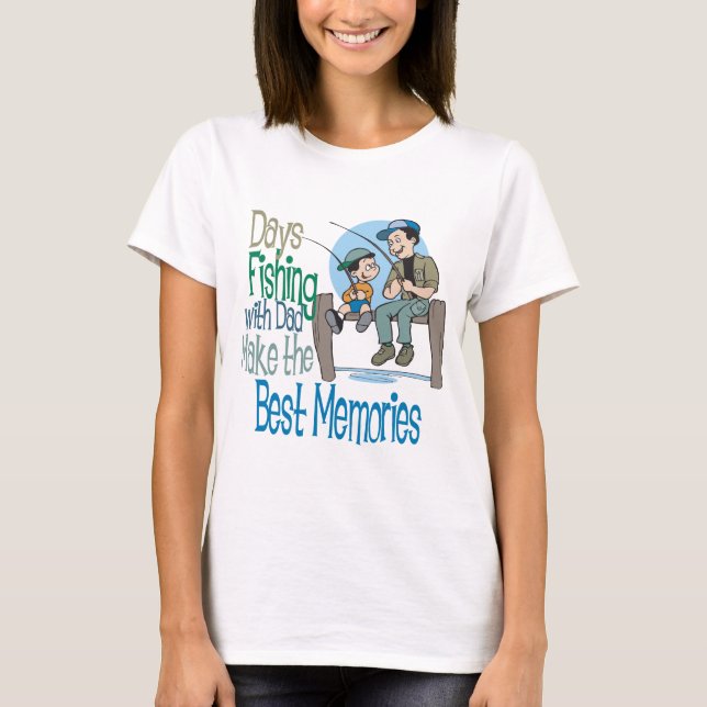 Pesca con la camisa del Día del Padre (Anverso)