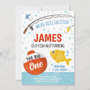 Pesca Cuta Primera Invitación a Fiesta de Cumpleañ