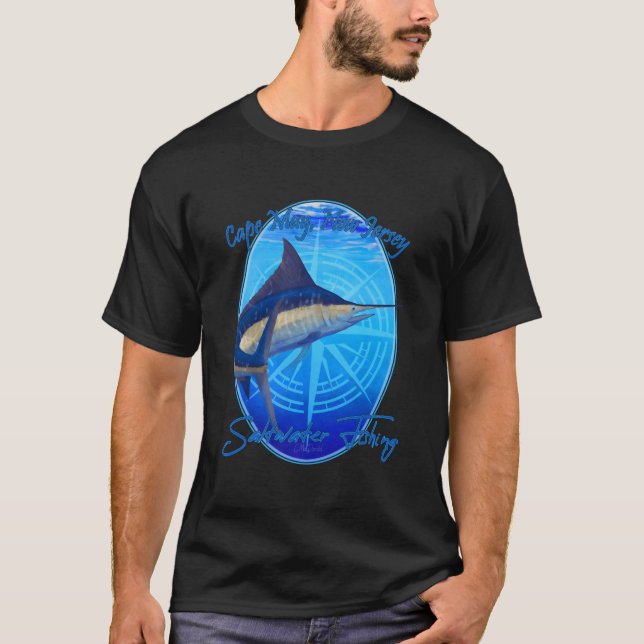 Pesca de agua salada Cabo Mayo Nueva Jersey Fis ma (Anverso)