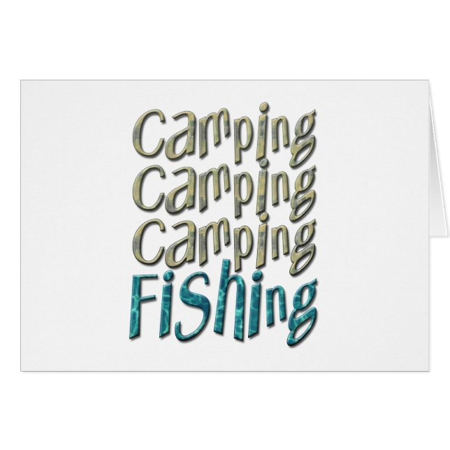 Pesca de camping (Anverso (Horizontal))