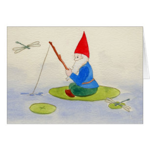 Pesca de gnome en lilípad