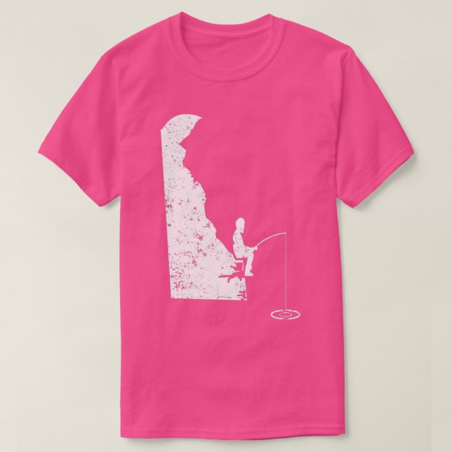 Pesca de hielo Polo DE Bass Pescado (Diseño del anverso)