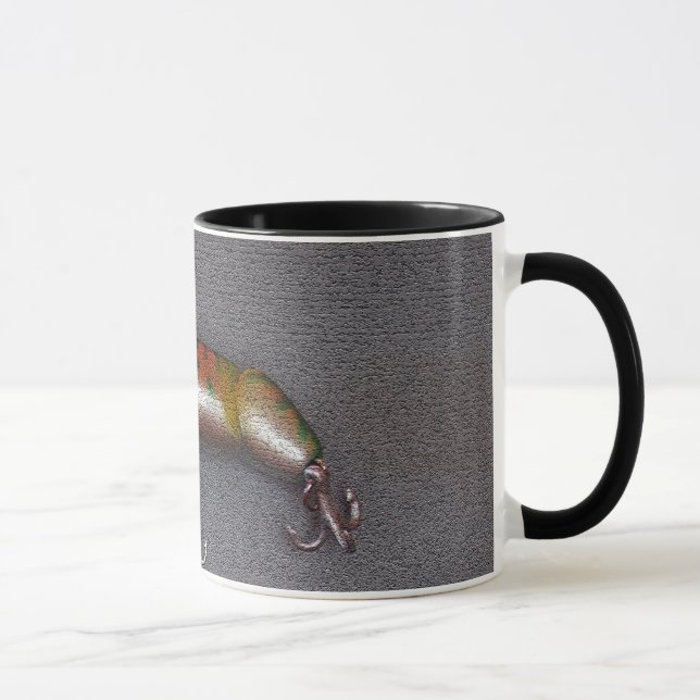 Pesca de la taza del señuelo (Derecha)