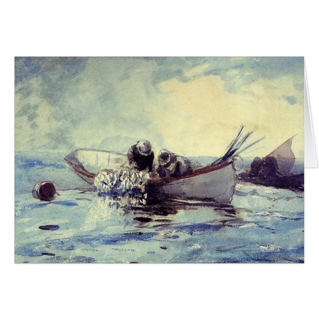 Pesca de los arenques (Anverso (Horizontal))