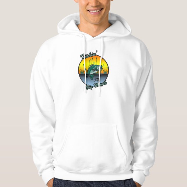 Pesca de los grandes Camisetas de la pesca de la b (Anverso)