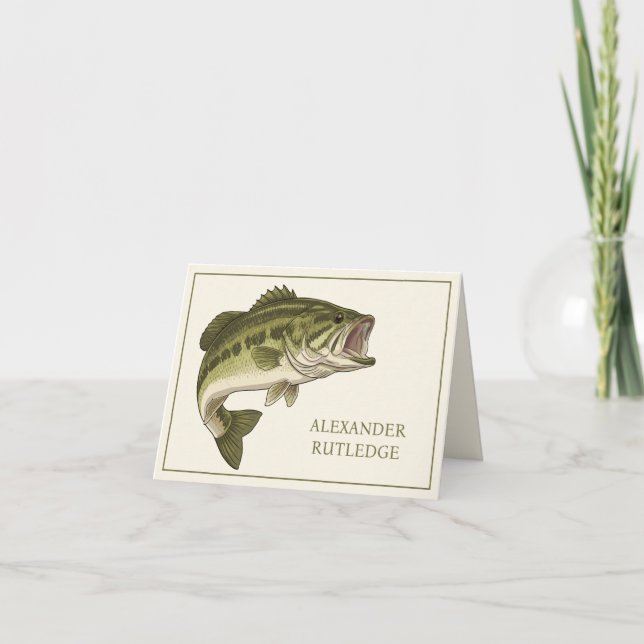 Pesca de Lubina Personalizada (Anverso)