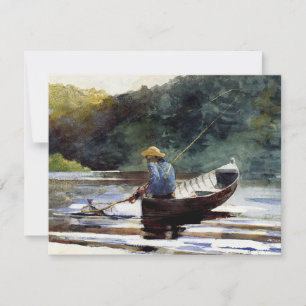 Pesca de niños, arte fino de Winslow Homer