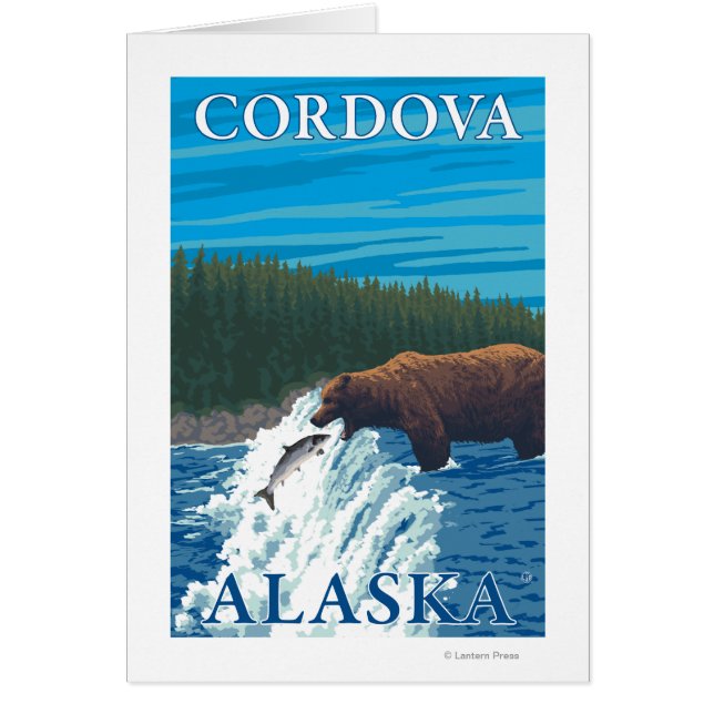 Pesca de oso en río - Córdoba, Alaska (Frente)