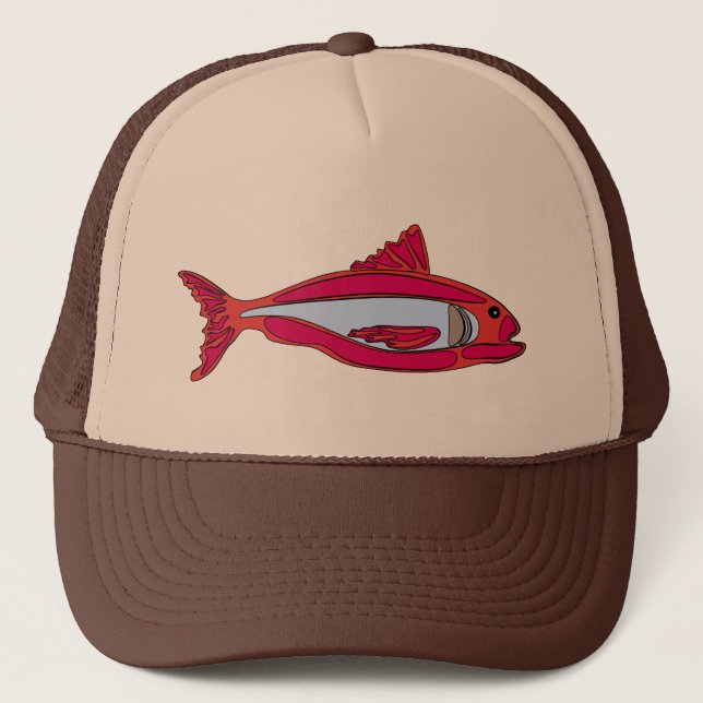 Pesca de sombrero de camión (Anverso)