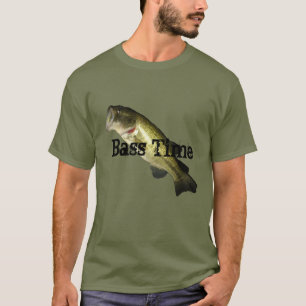 Pesca de trasero con camiseta de hombres grandes d