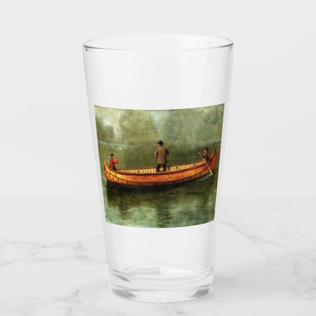 Pesca de una canoa (pescadores en barco de madera) (Anverso)