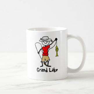 Pesca del lago magnífico, captura de la taza de