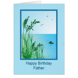 Pesca en el mar de Cumpleaños del Padre