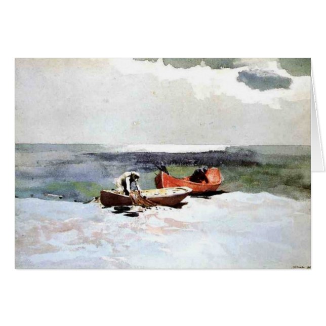 Pesca en mar profunda (Anverso (Horizontal))