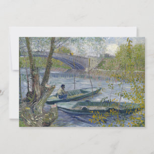 Pesca en primavera   Vincent van Gogh