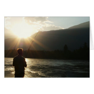 Pesca en un rayo de sol
