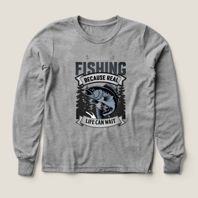 Pesca gastada: igual a felicidad de un día (Diseño frontal)