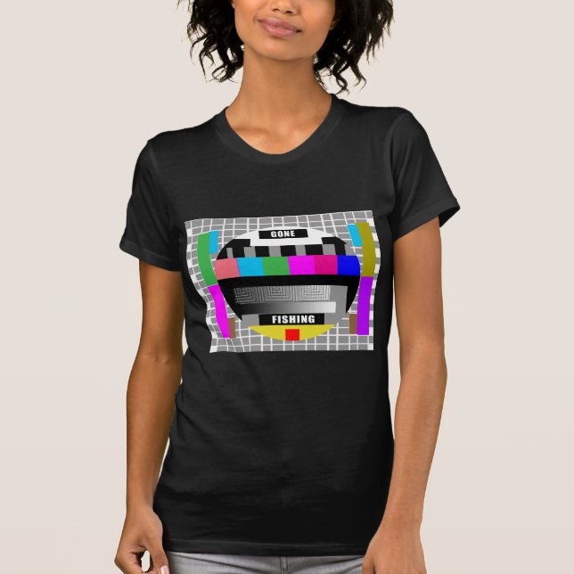 ¡Pesca ida, camisetas divertidas del modelo de (Anverso)