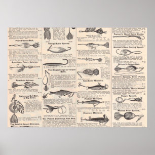 Pesca Lures Publicidad Arte de pescadores