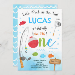 Pesca O-Fish-Ally 1er cumpleaños invitación