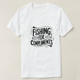 Pesca por cortesía de camiseta - Gráfica divertida