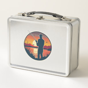 Pesca Retro Pesca Pescado Mar Sunset