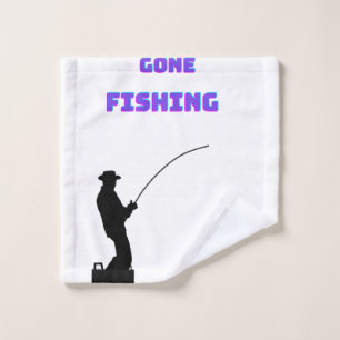 Pesca. Toalla de pesca abandonada