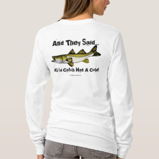 Pesca (todos cogería) de la camiseta