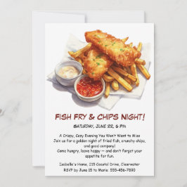 Pesca y gatos de pescado - Invitación a la fiesta