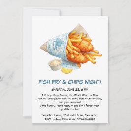 Pesca y gatos de pescado - Invitación a la fiesta