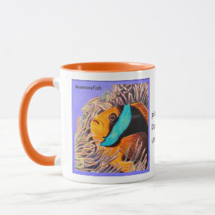Pescado anemónico "¡También es mi planeta!" Taza