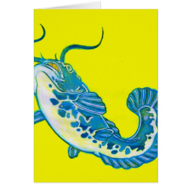 Pescado azul afortunado 1 (Frente)