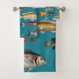 Pescado Bajo El Agua Del Océano Azul