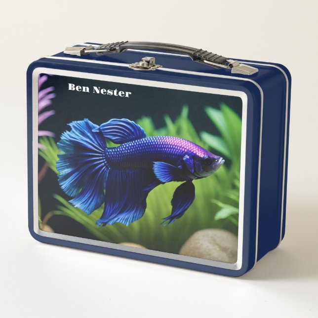 Pescado beta azul (Anverso)