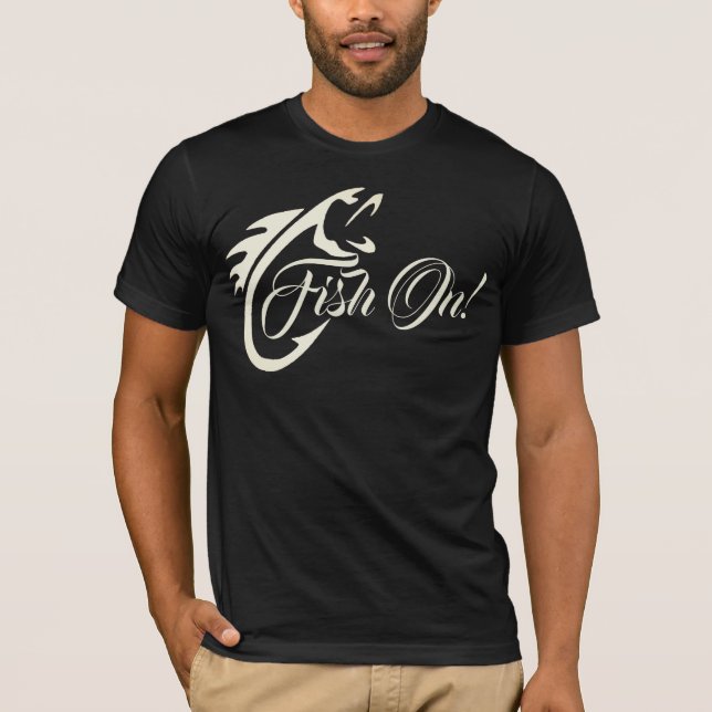 ¡Pescado! Camiseta de los amantes de la pesca (Anverso)