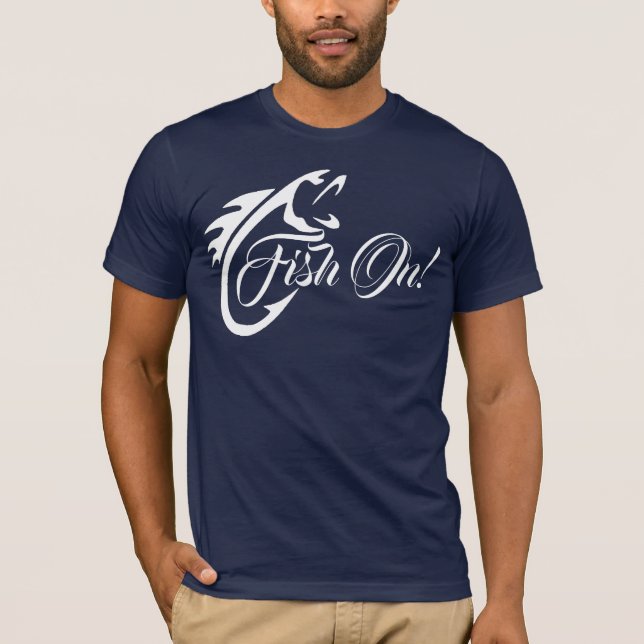 ¡Pescado! Camiseta de los amantes de la pesca (Anverso)