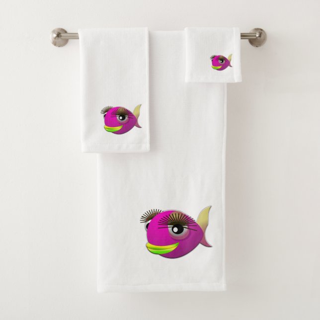Pescado chica rosa y bonito tropical (In situ)