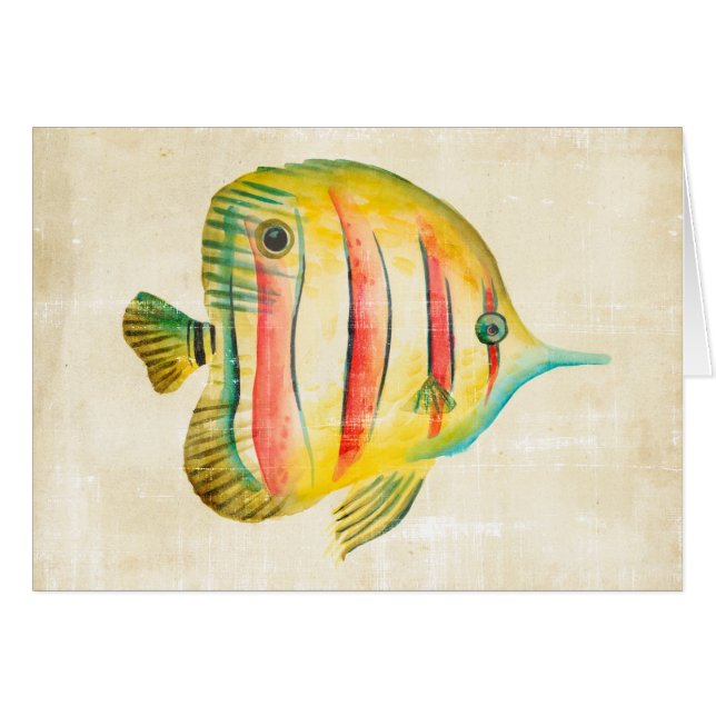 Pescado colorido (Anverso (Horizontal))