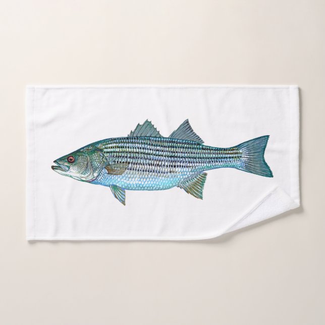 Pescado colorido (Toalla de mano)