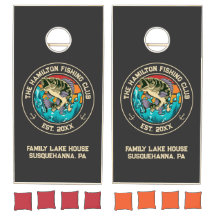 Pescado de Latas Largemouth Retro Sunset