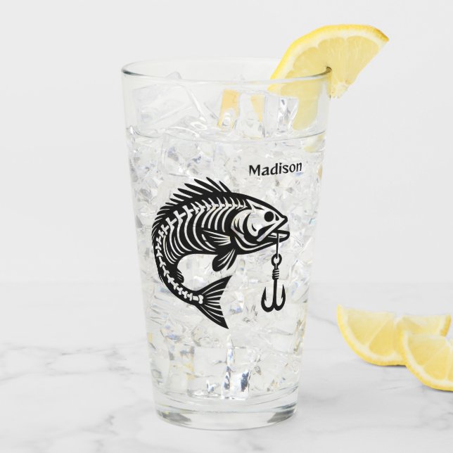 Pescado de nombre personalizado (Reverso (hielo))