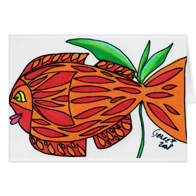 Pescado de oro (Anverso (Horizontal))