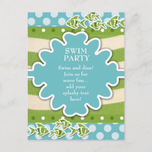 PESCADO EN EL MAR AZUL INVITACIÓN