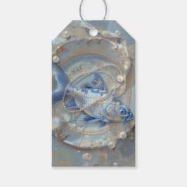 Pescado - Etiqueta de regalo