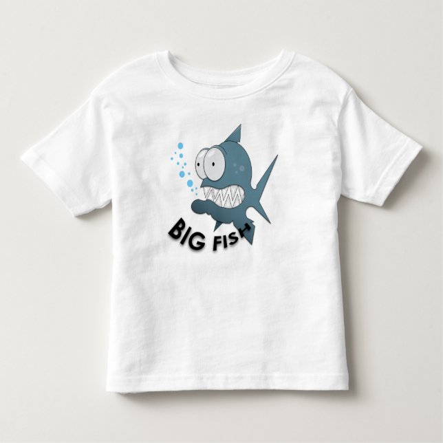 Pescado Grande - Camiseta Toddler Fine Jersey (Anverso)
