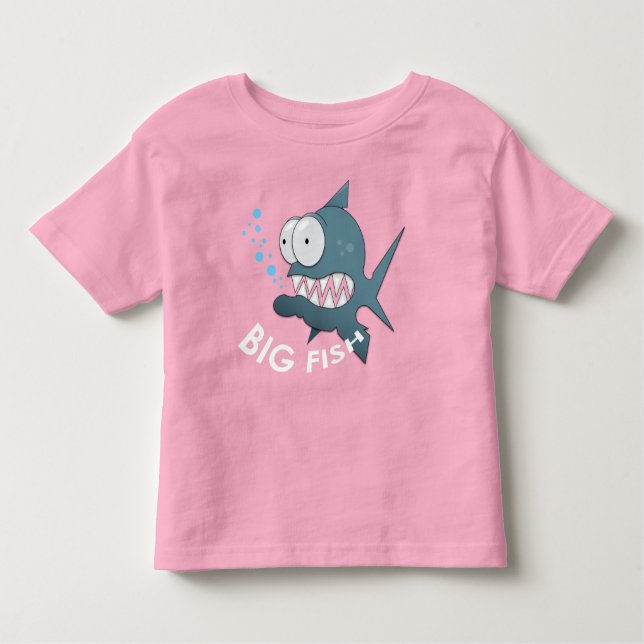 Pescado Grande - Camiseta Toddler Fine Jersey (Anverso)