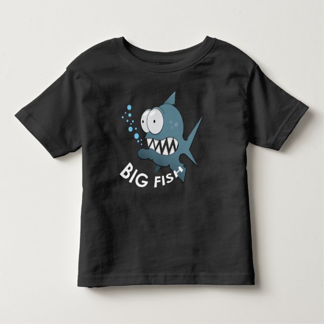 Pescado Grande - Camiseta Toddler Fine Jersey (Anverso)