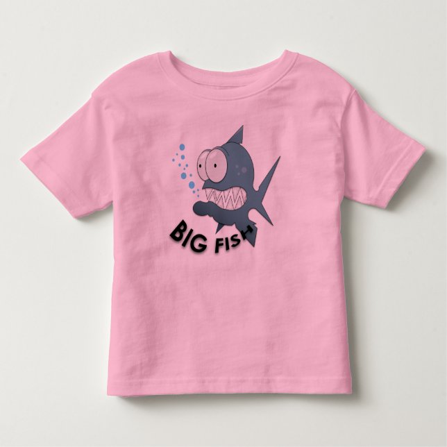 Pescado Grande - Camiseta Toddler Fine Jersey (Anverso)